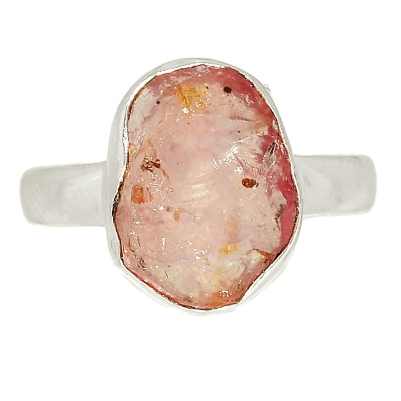 Rose Quartz Rough Ring - RQRR730