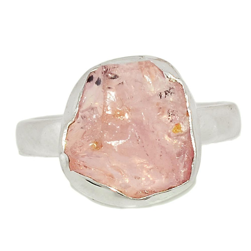Rose Quartz Rough Ring - RQRR736