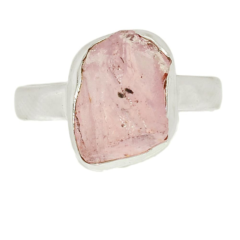 Rose Quartz Rough Ring - RQRR738