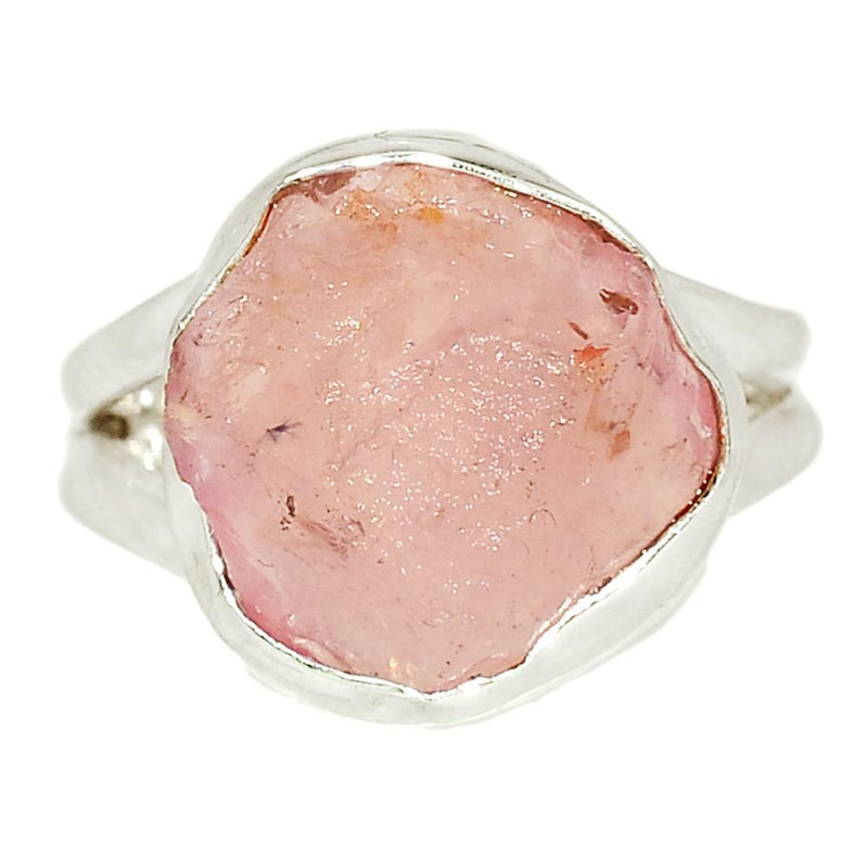 Rose Quartz Rough Ring - RQRR746