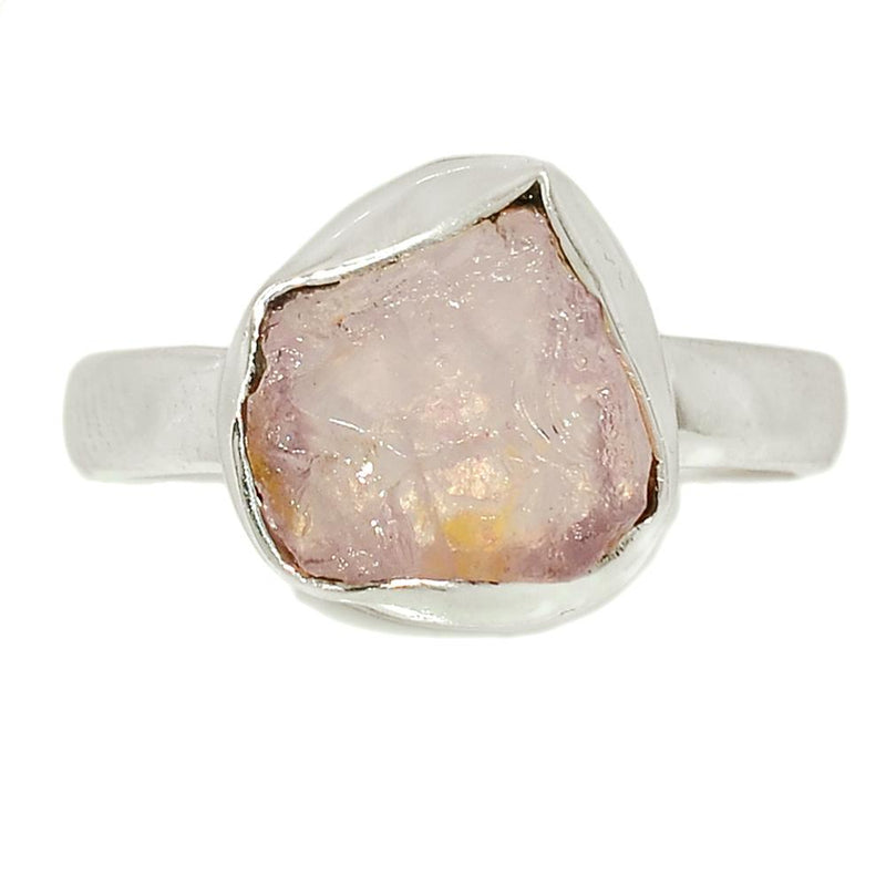 Rose Quartz Rough Ring - RQRR754