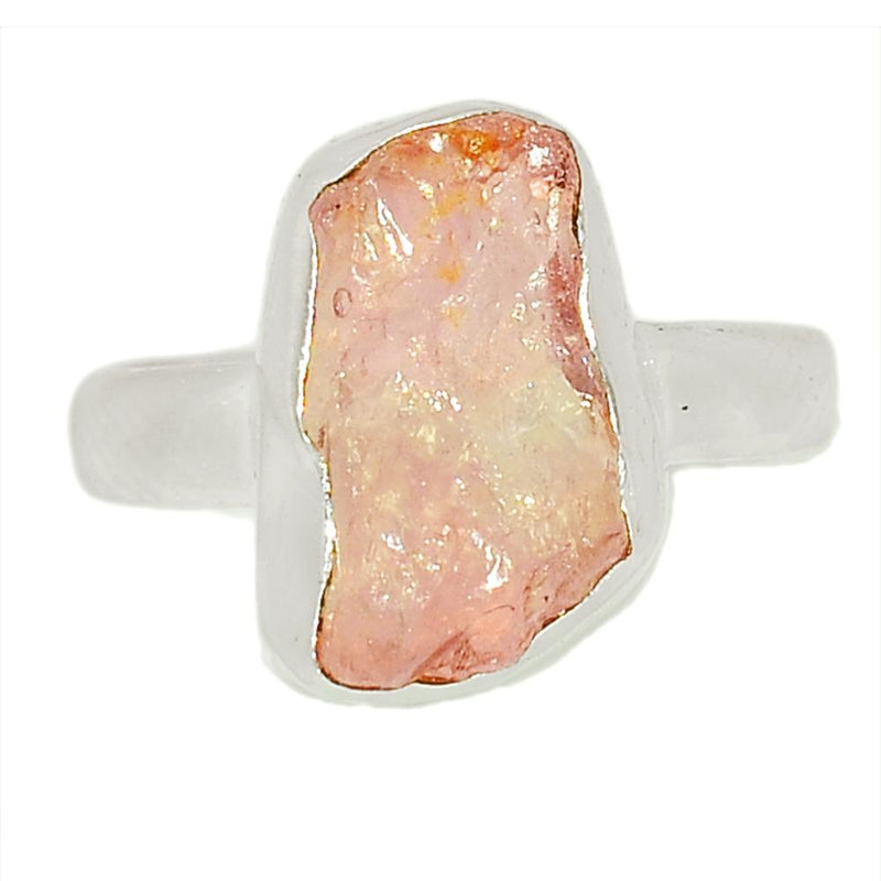 Rose Quartz Rough Ring - RQRR764