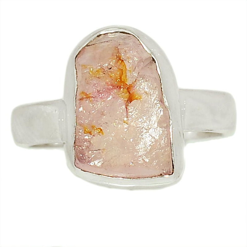 Rose Quartz Rough Ring - RQRR765