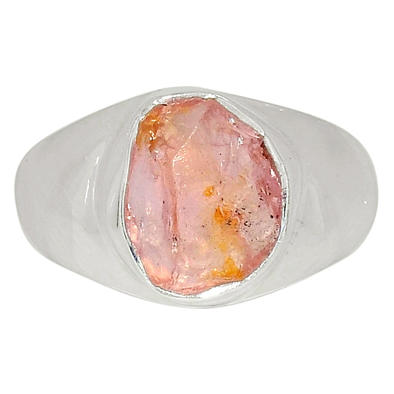 Solid - Rose Quartz Rough Ring - RQRR854