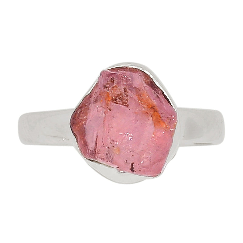 Rose Quartz Rough Ring - RQRR898