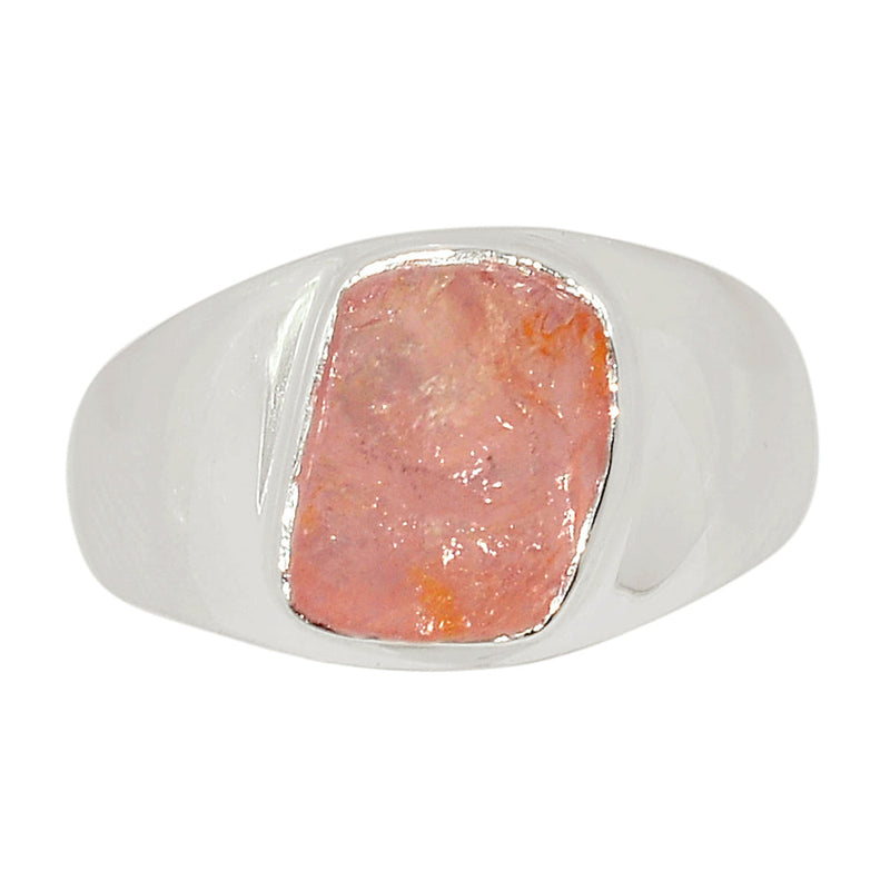 Solid - Rose Quartz Rough Ring - RQRR955