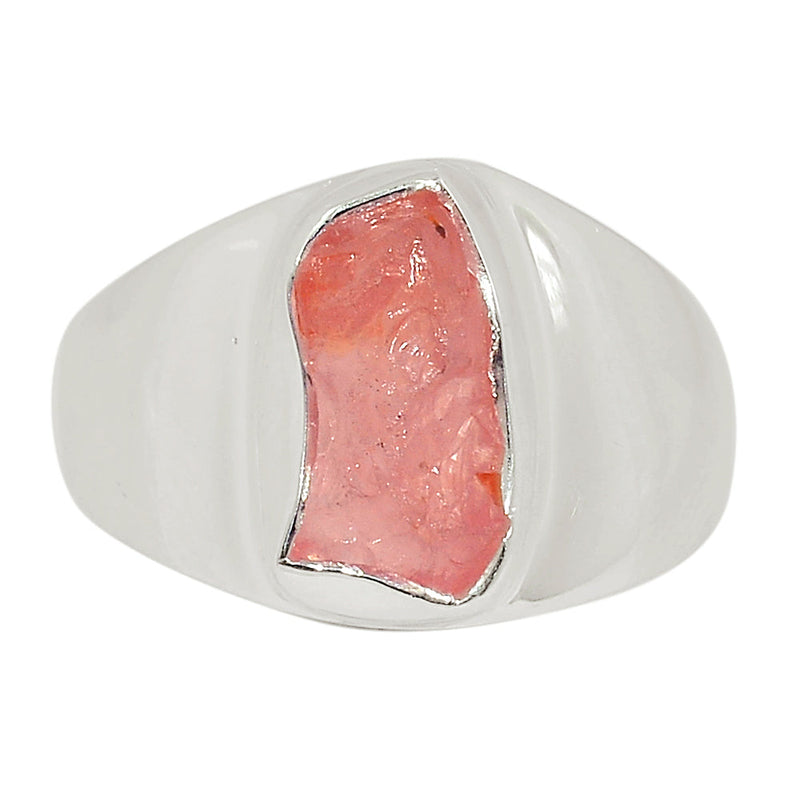 Solid - Rose Quartz Rough Ring - RQRR958