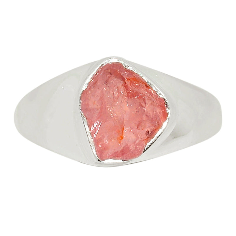 Solid - Rose Quartz Rough Ring - RQRR959