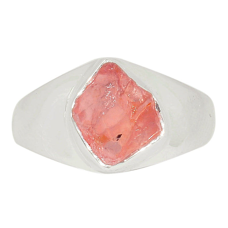 Solid - Rose Quartz Rough Ring - RQRR965