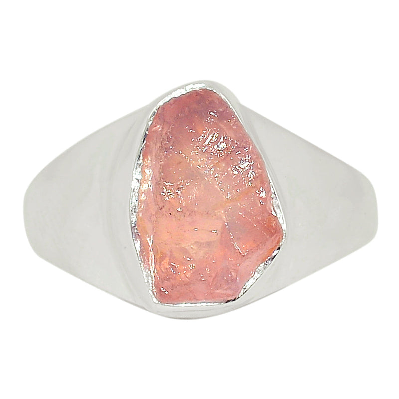 Solid - Rose Quartz Rough Ring - RQRR967