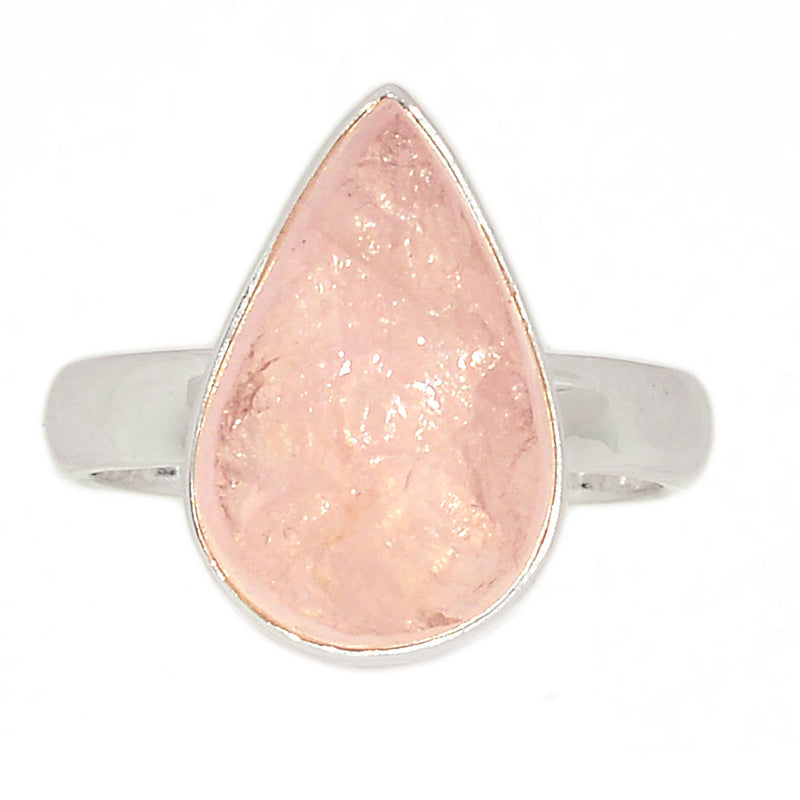 Rose Quartz Rough Ring - RQRR978