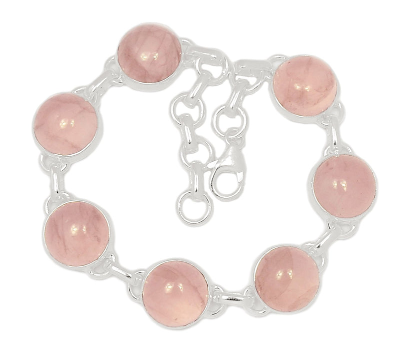 8.1" Rose Quartz Bracelets - RQZB138