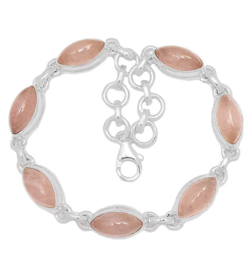 8.1" Rose Quartz Bracelets - RQZB177