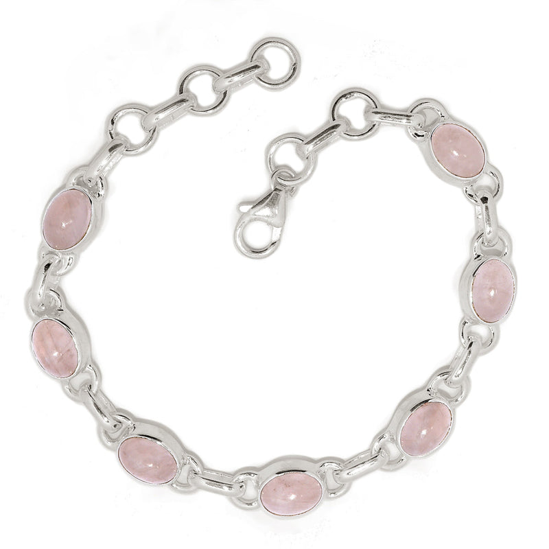 7.6" Rose Quartz Bracelets - RQZB218