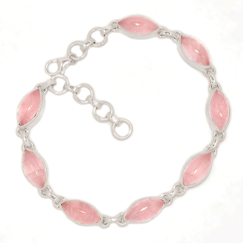 8.1" Rose Quartz Bracelets - RQZB241
