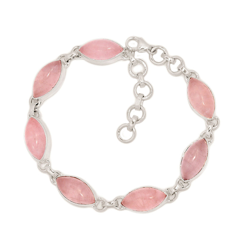 8.6" Rose Quartz Bracelets - RQZB243
