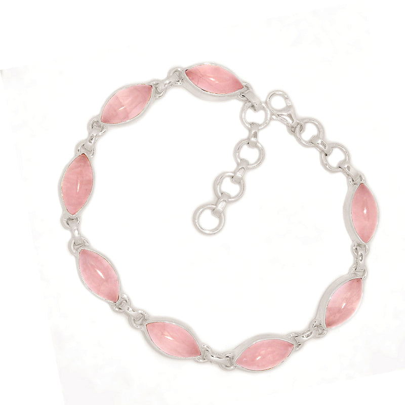 8.1" Rose Quartz Bracelets - RQZB245