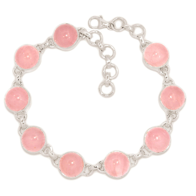 8.5" Rose Quartz Bracelets - RQZB250