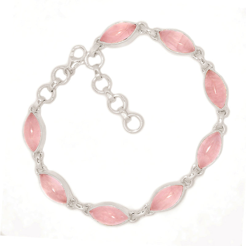 8.1" Rose Quartz Bracelets - RQZB256