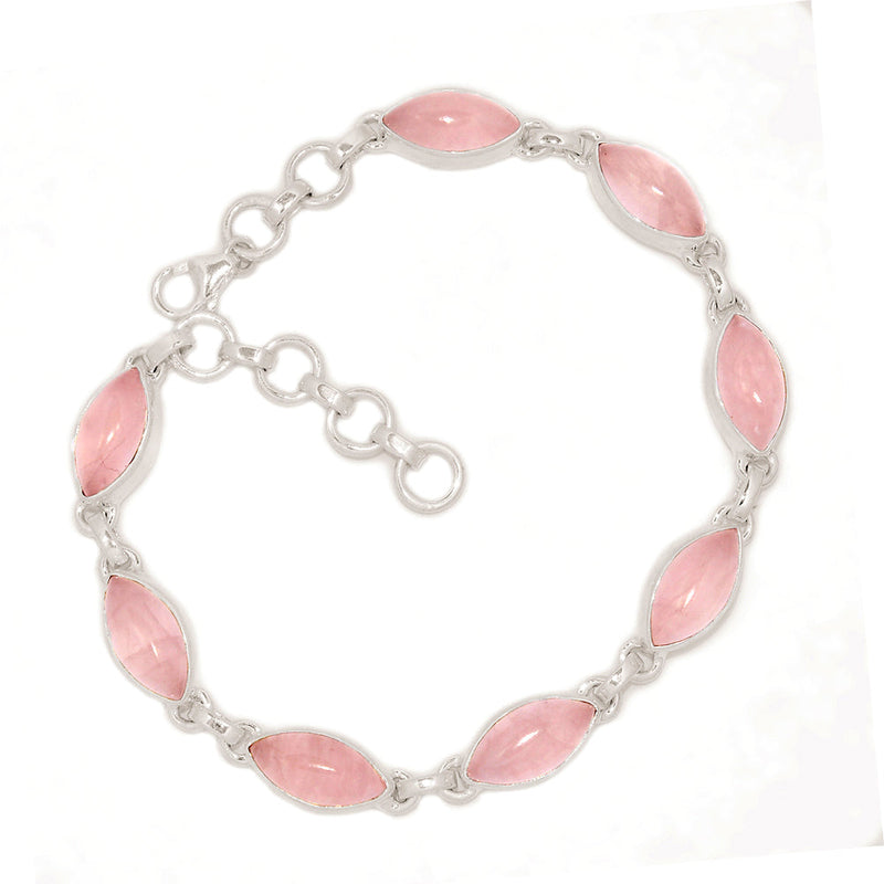 8.1" Rose Quartz Bracelets - RQZB269