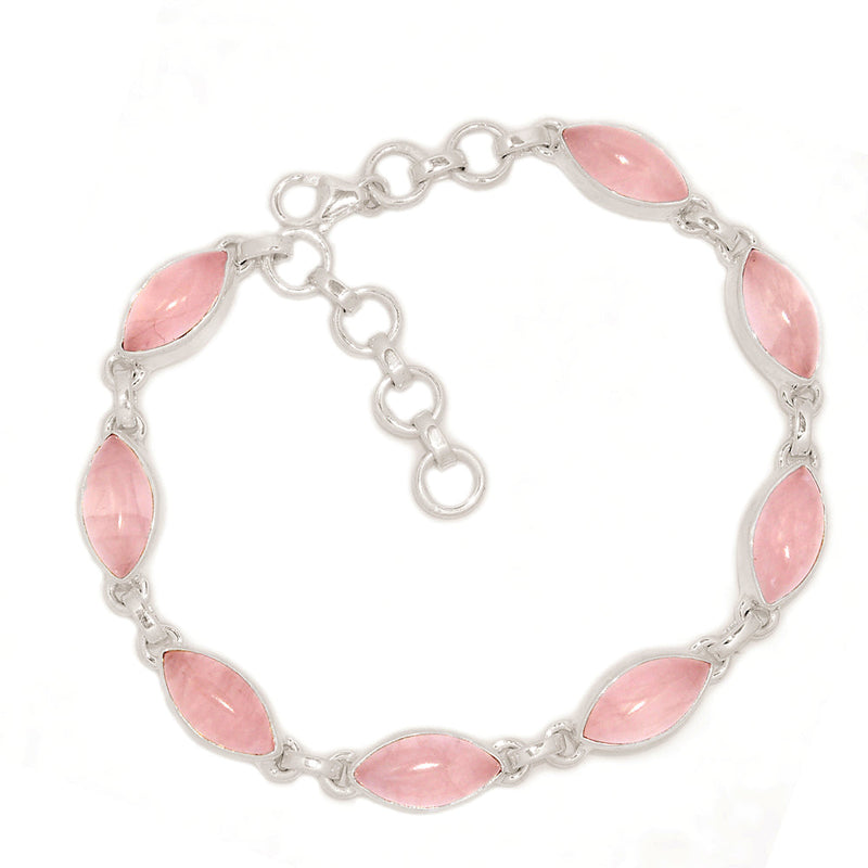 8.1" Rose Quartz Bracelets - RQZB276