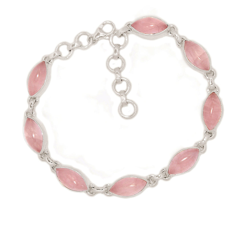 8.1" Rose Quartz Bracelets - RQZB277