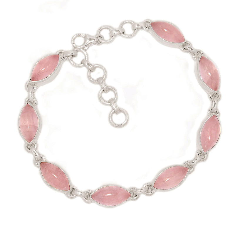 8.1" Rose Quartz Bracelets - RQZB278