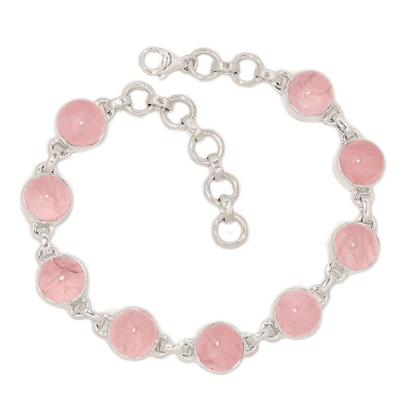 7.7" Rose Quartz Bracelets - RQZB288