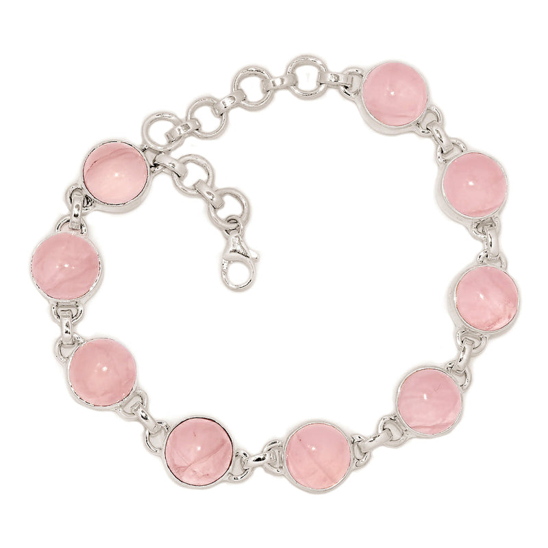 8.1" Rose Quartz Bracelets - RQZB290