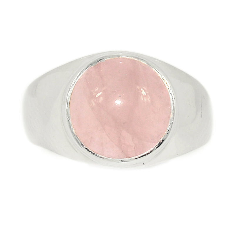 Solid - Rose Quartz Ring - RQZR2385