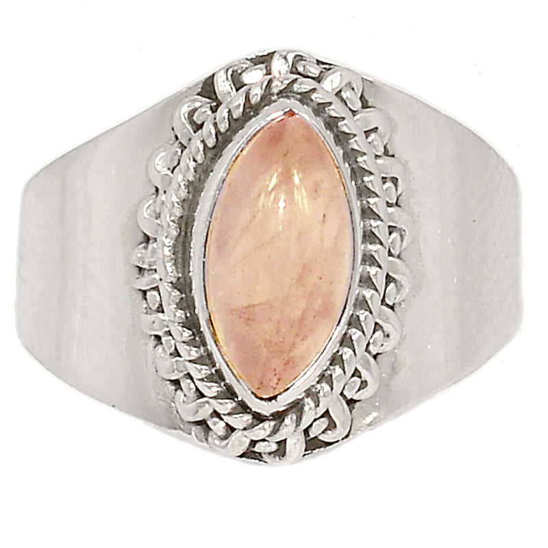 Fine Filigree - Rose Quartz Ring - RQZR2658