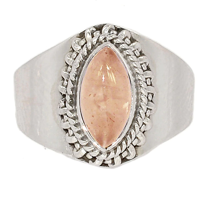 Fine Filigree - Rose Quartz Ring - RQZR2662