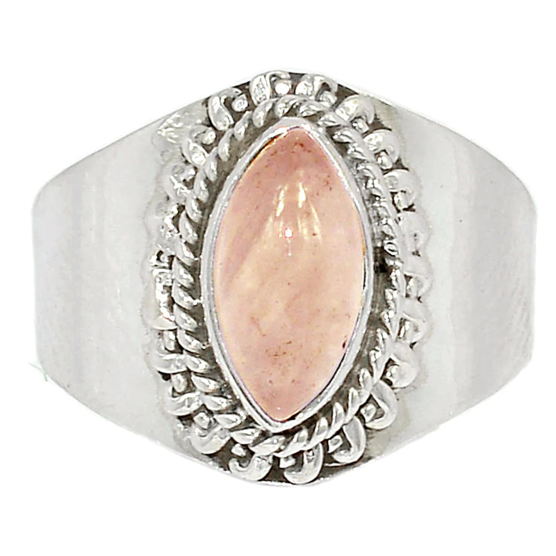 Fine Filigree - Rose Quartz Ring - RQZR2667