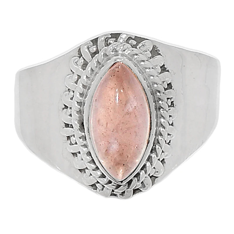 Fine Filigree - Rose Quartz Ring - RQZR2675