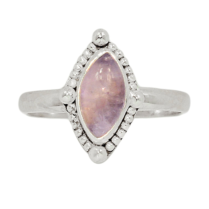 Small Filigree - Rose Quartz Ring - RQZR2780