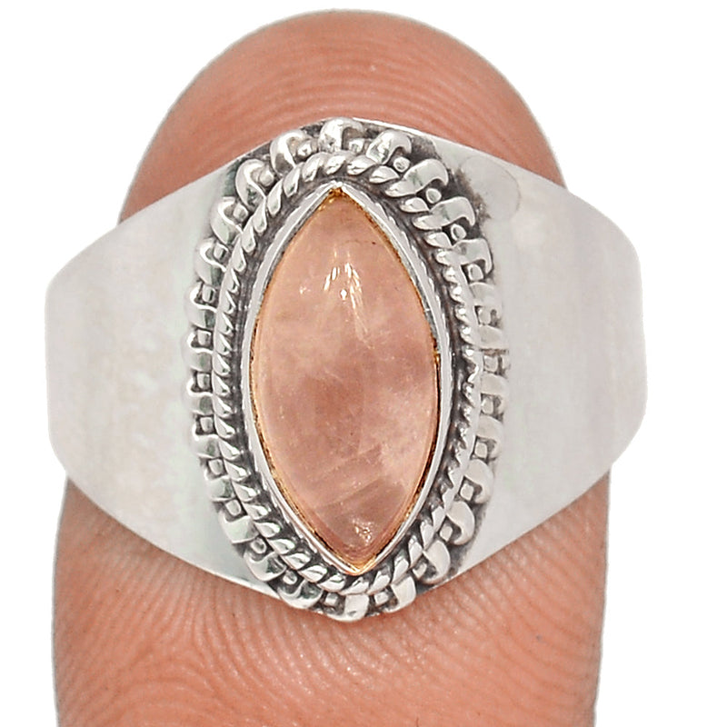 Fine Filigree - Rose Quartz Ring - RQZR2828