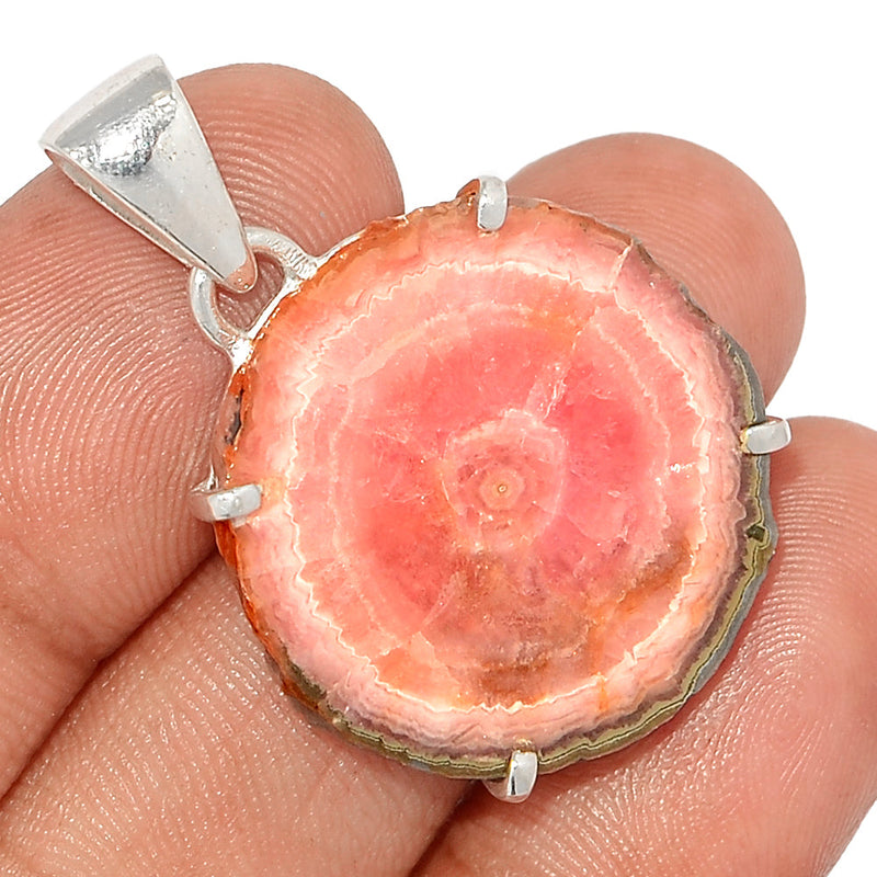 1.5" Claw - Rhodochrostie Stalactite Pendants - RSTP193