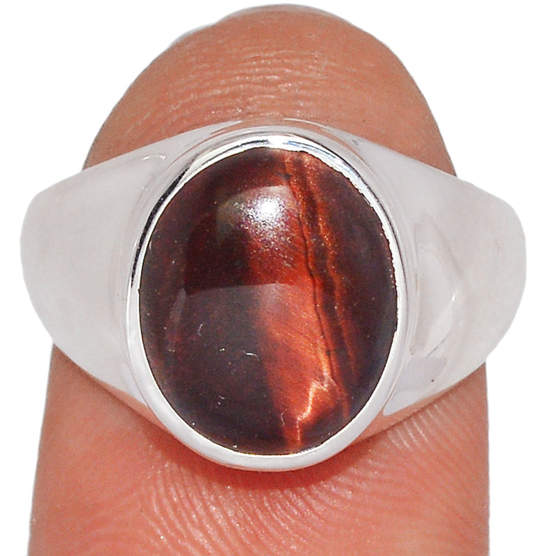 Solid - Red Tiger Eye Ring - RTER224