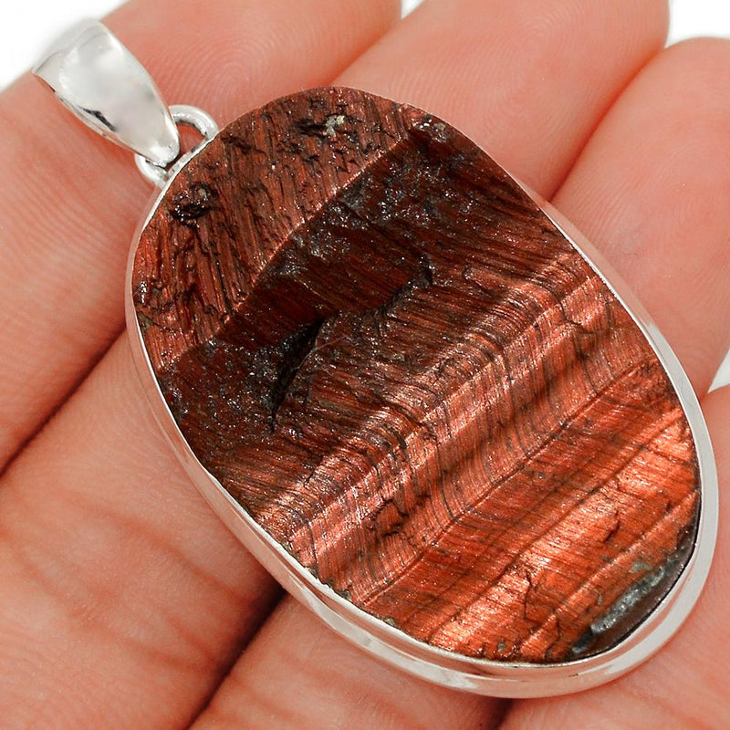 2.1" Red Tiger Eye Rough - RTRP109