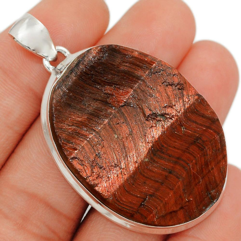 2.1" Red Tiger Eye Rough - RTRP116