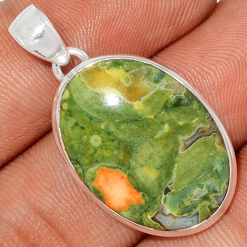 1.3" Rhyolite Pendants - RYOP644