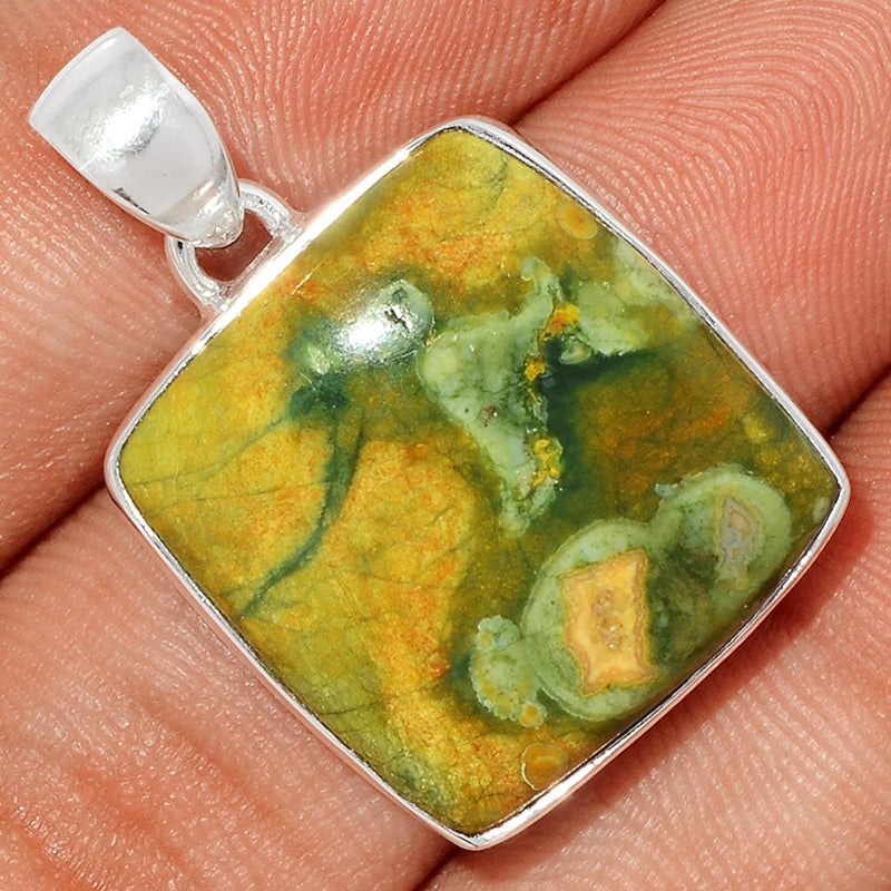 1.2" Rhyolite Pendants - RYOP663