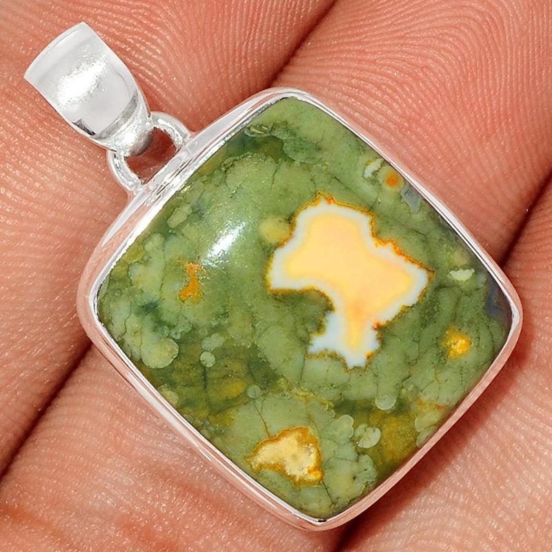 1.2" Rhyolite Pendants - RYOP664