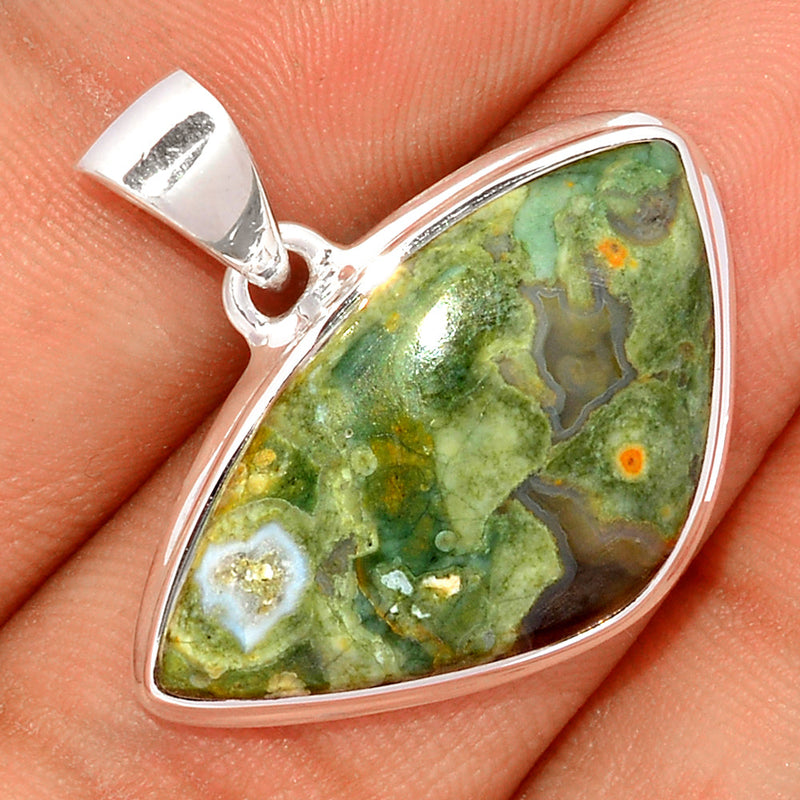1.1" Rhyolite Pendants - RYOP723