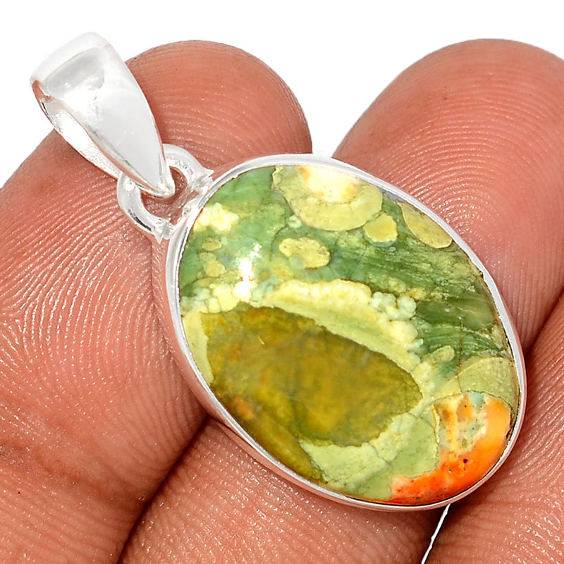 1.3" Rhyolite Pendants - RYOP744