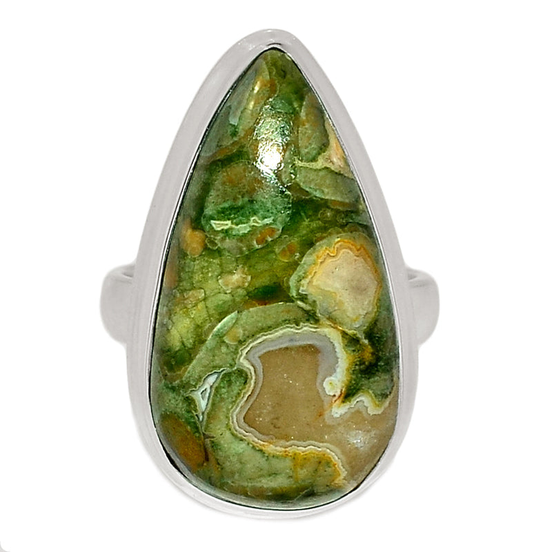 Rhyolite Silver Ring - RYOR447