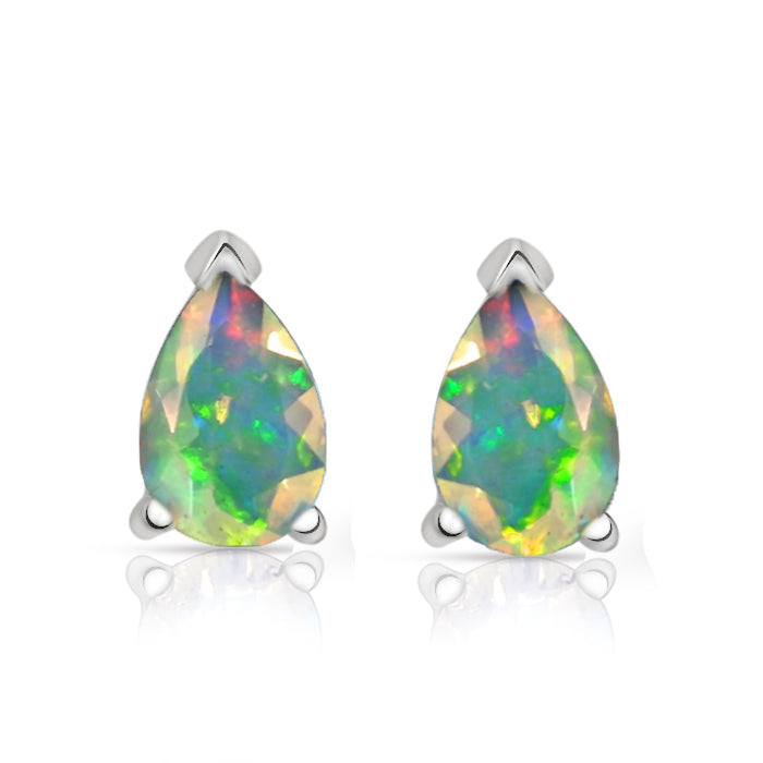 6*4 MM Pear - Ethiopian Opal Faceted Stud - SBC105-EOF Catalogue