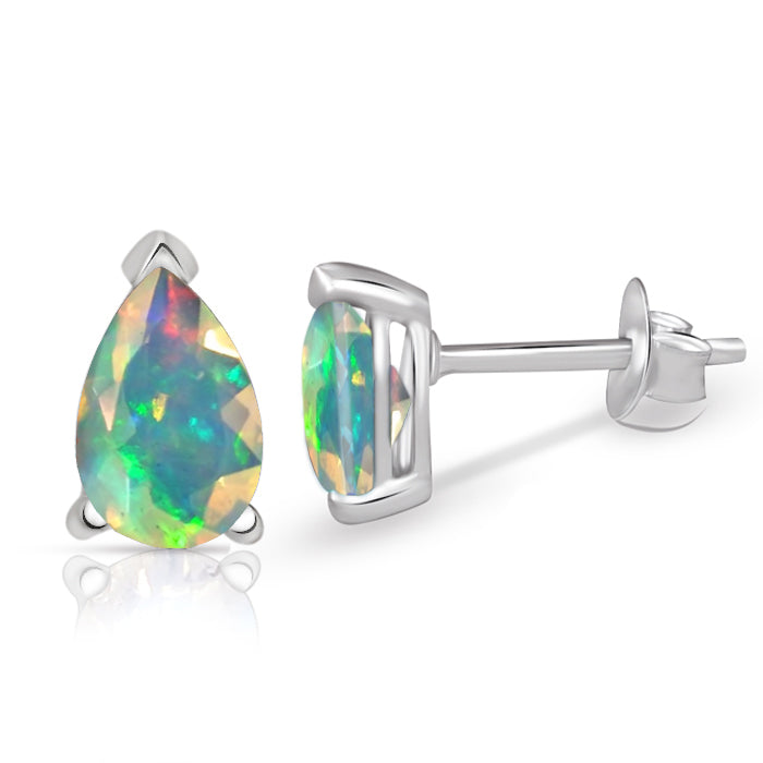 6*4 MM Pear - Ethiopian Opal Faceted Stud - SBC105-EOF Catalogue