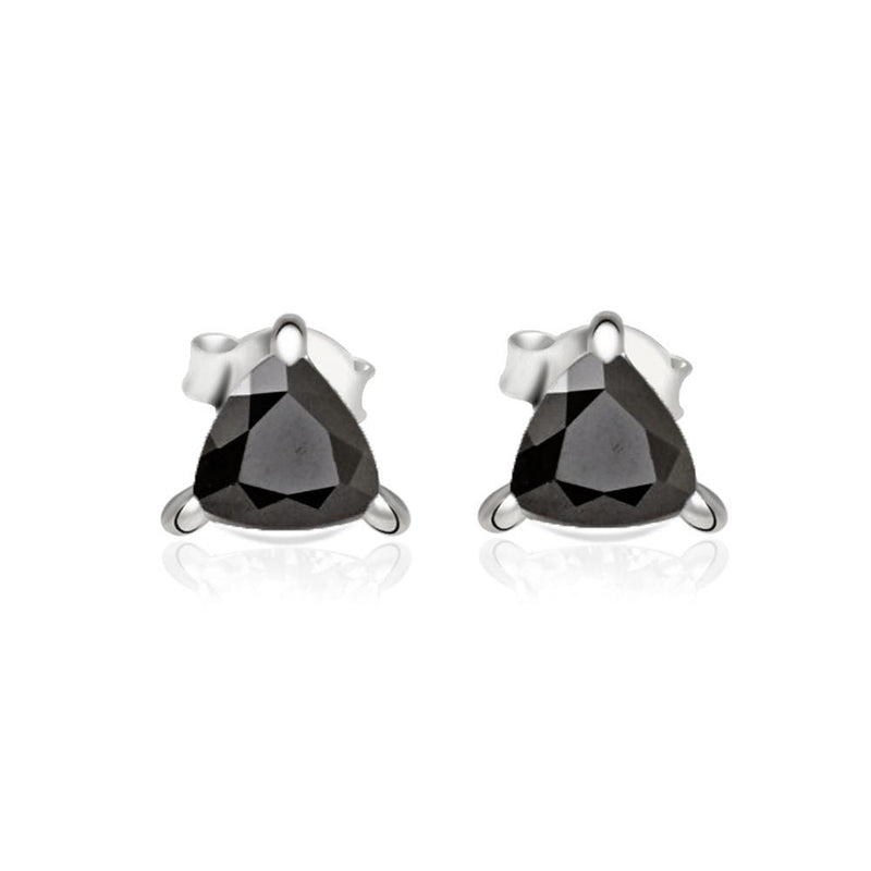 4*4 MM Trillion - Black Spinal Faceted Stud - SBC104-BSF Catalogue