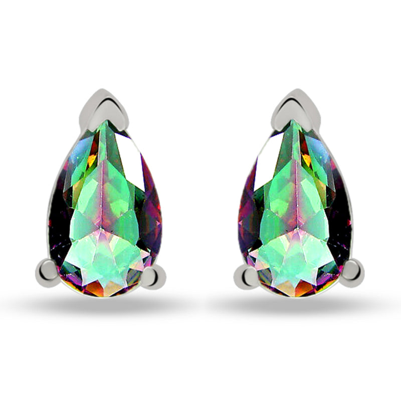 3*5 MM Pear - Mystic Topaz Stud - SBC111-MT Catalogue